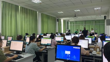 继续教育学院协助沙坪坝区完成重庆市核酸检测信息系统演练测试